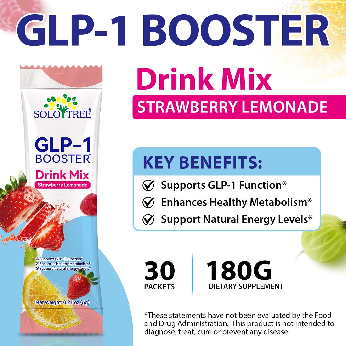 GLP-1 Booster powder (Drink Mix) 30xpackets