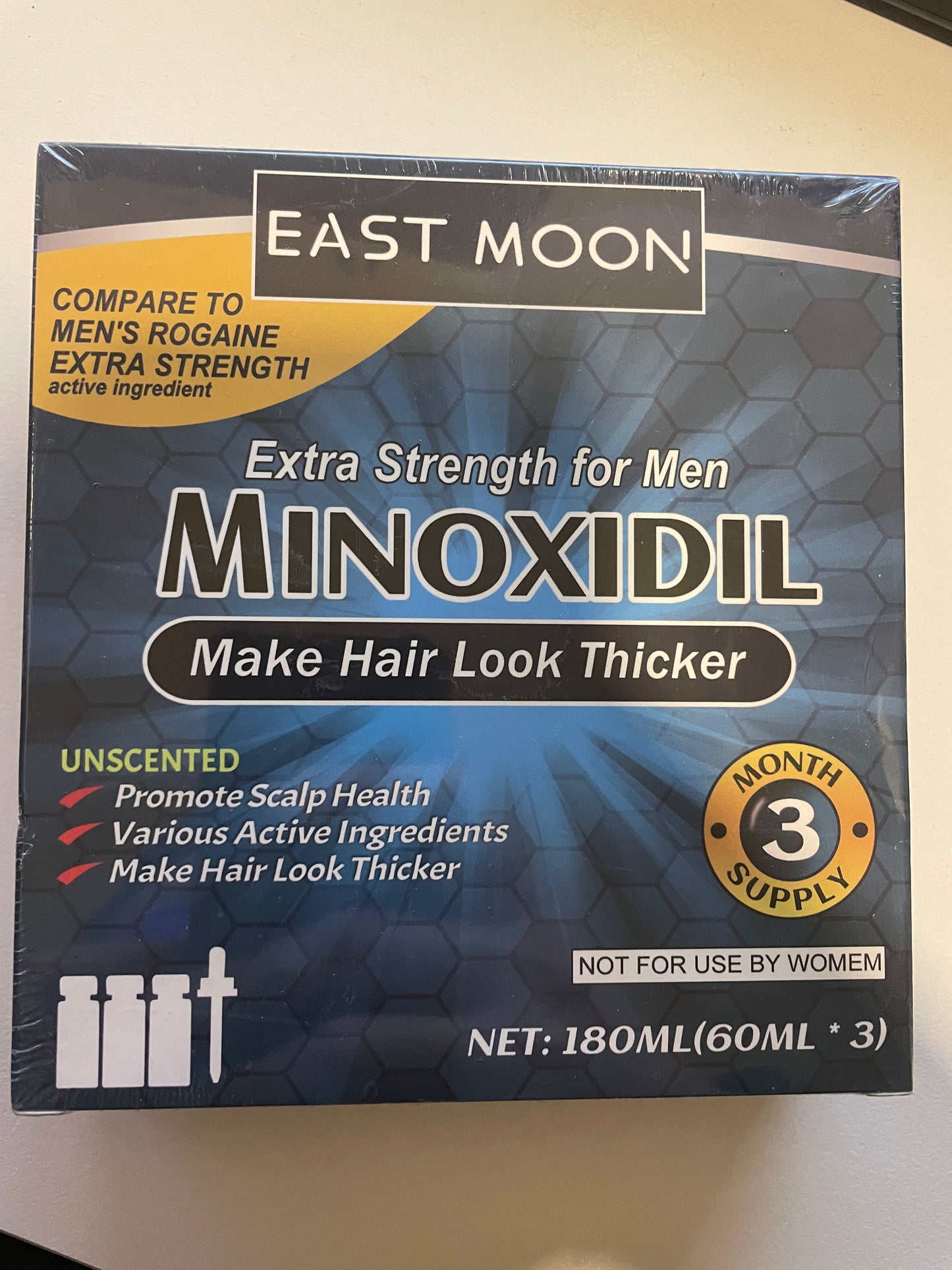 Minoxidil Anti-hair Loss Thick Moisturizing Essence Promotes Health, Odorless Nutritional Care, Men's Hair Care Supplement