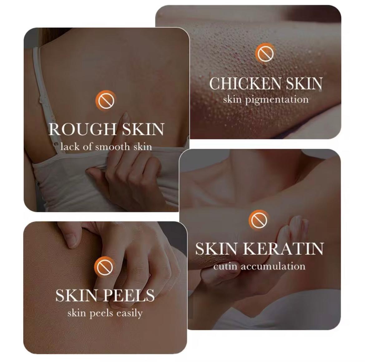 Bikini Area Exfoliator with Turmeric & Kojic Acid & Glutathione & Retinol & Shea Butter Scrub