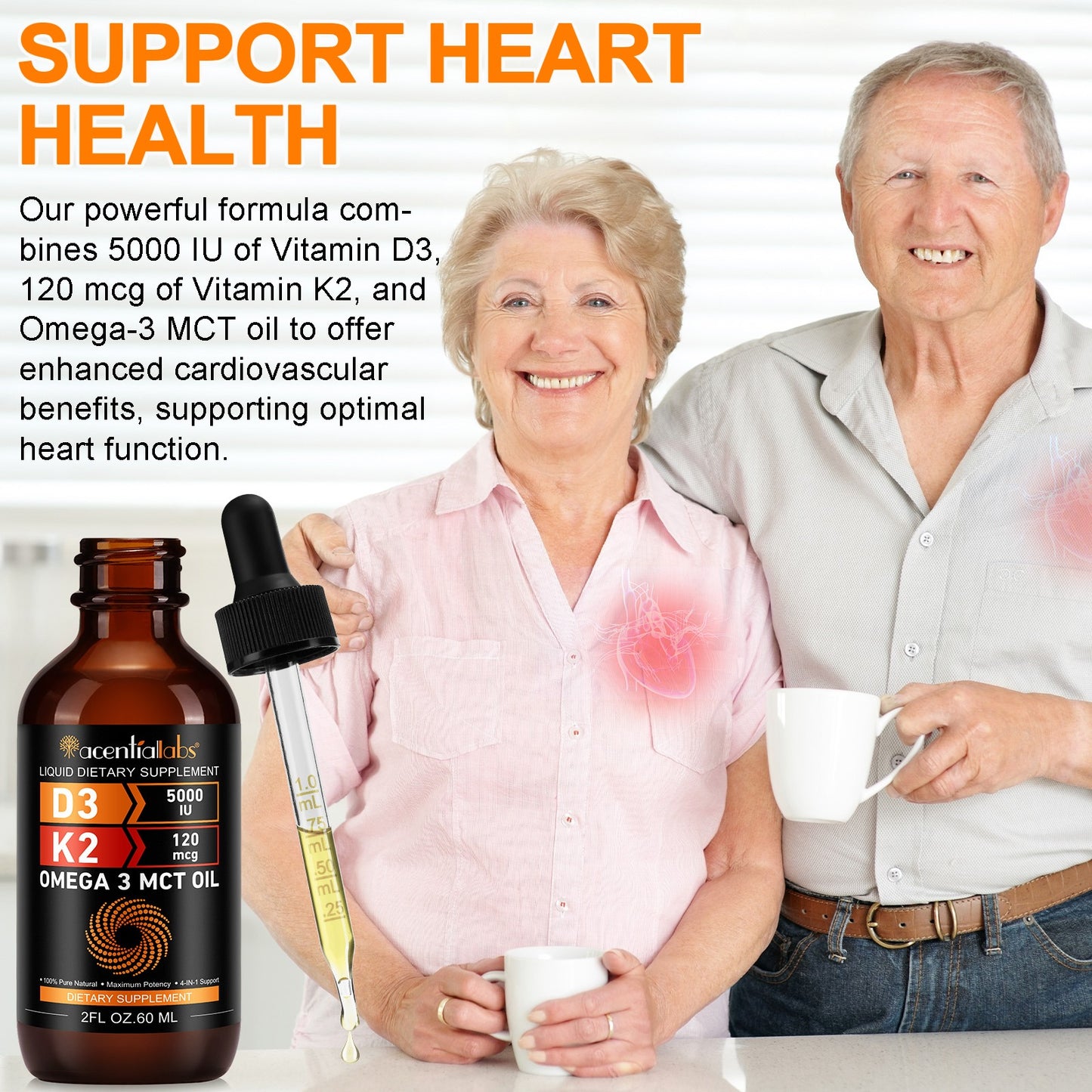 D3 & K2 with omega3 and mct oil ,(5000IU,120mcg)