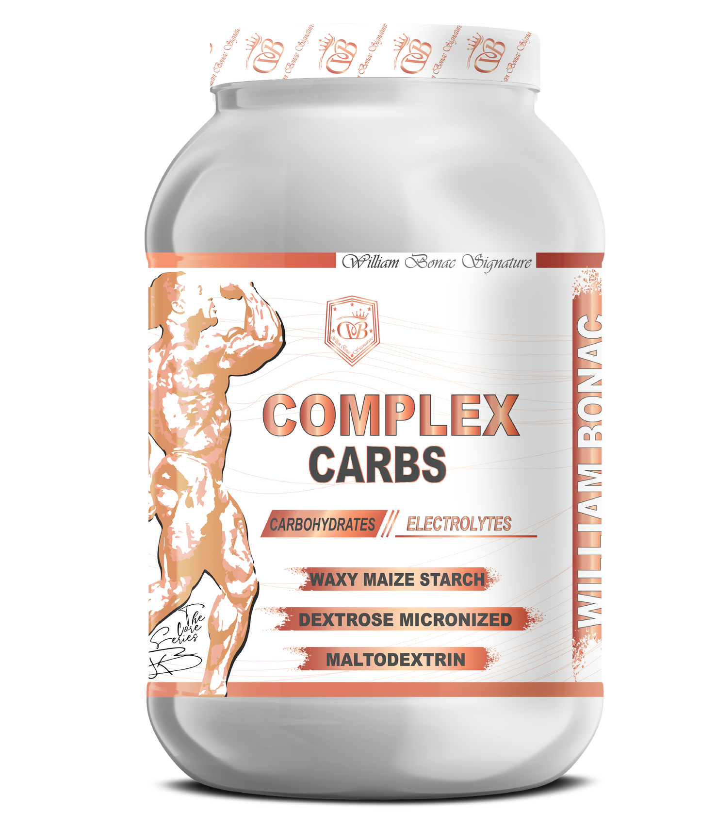 COMPLEX CARBS, William Bonac,72 servings