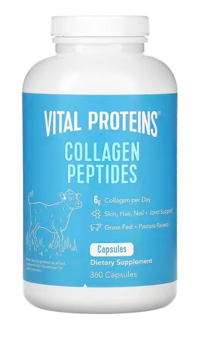 Vital Proteins, Collagen Peptides, 360 Capsules