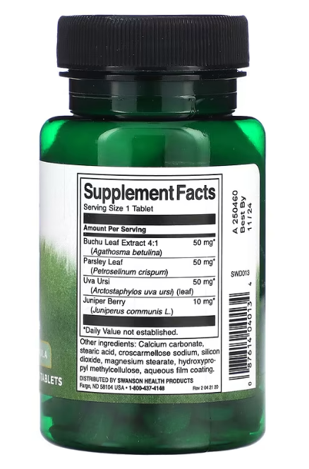 Swanson, Water Pills, 120 Tablets