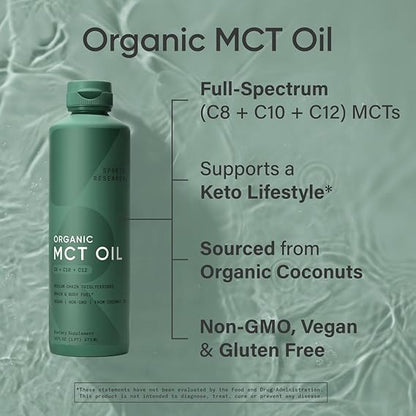 Sports Research, Organic MCT Oil, 16 fl oz (473 ml)