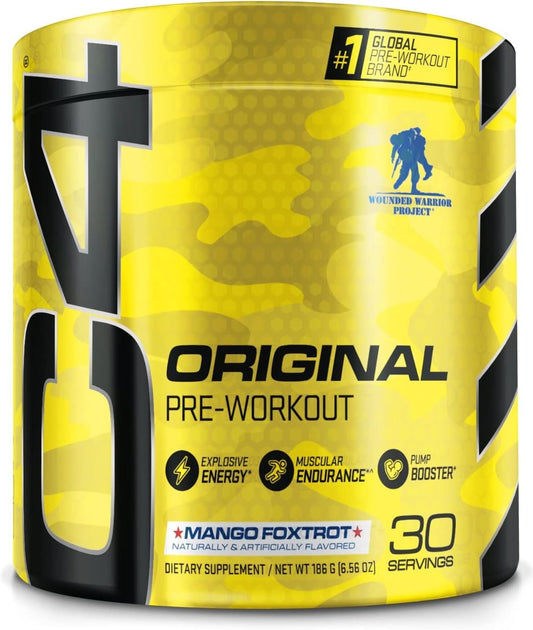 Pre Workout- C4 -Mango Foxtrot, 30 Servings