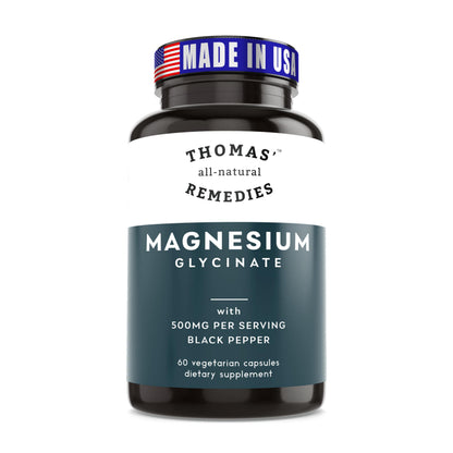 Magnesium Glycinate, 500mg, Made in USA