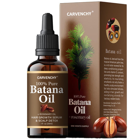 100% Pure Batana Oil Organic Infused with Rosemary Hair Essential Oil