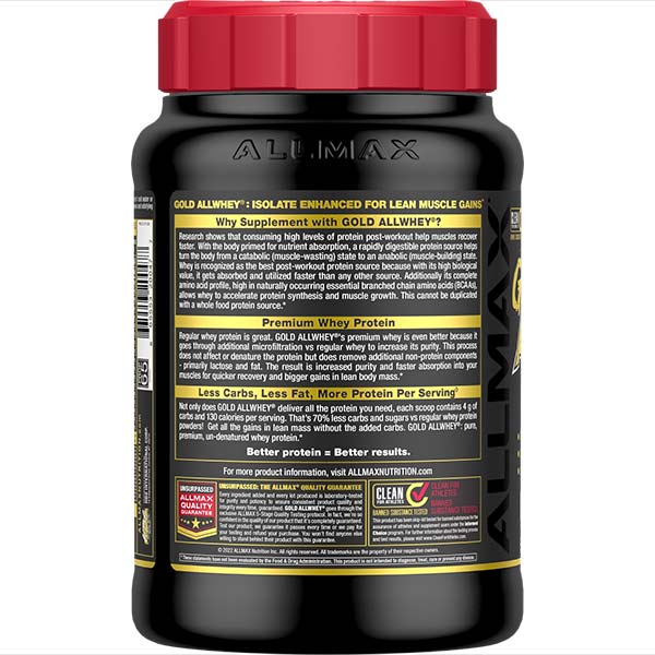 Whey, Gold Allwhey, ALLMAX