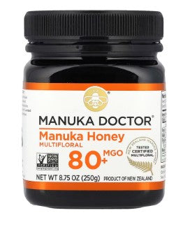 Manuka Doctor, Multifloral Manuka Honey, MGO 80+, 8.75 oz (250 g)