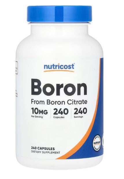 Nutricost, Boron, 10 mg , 240 Capsules