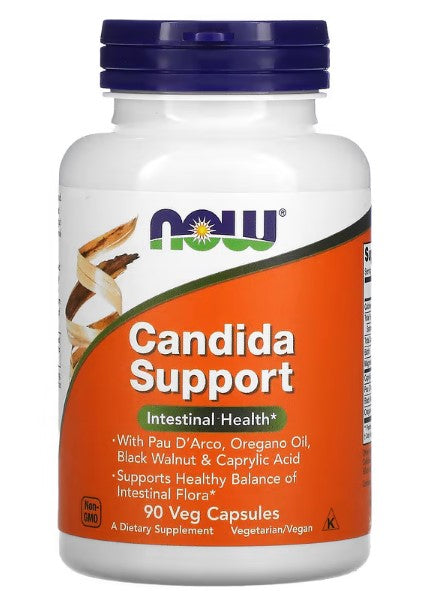 NOW Foods, Candida Support, 90 Veg Capsules