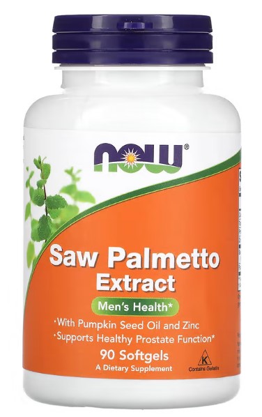 NOW Foods, Saw Palmetto Extract, , 90 Softgels