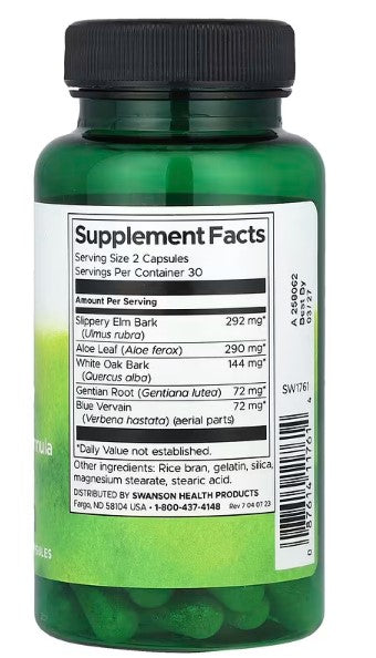 Swanson, Colon Helper, 60 Capsules