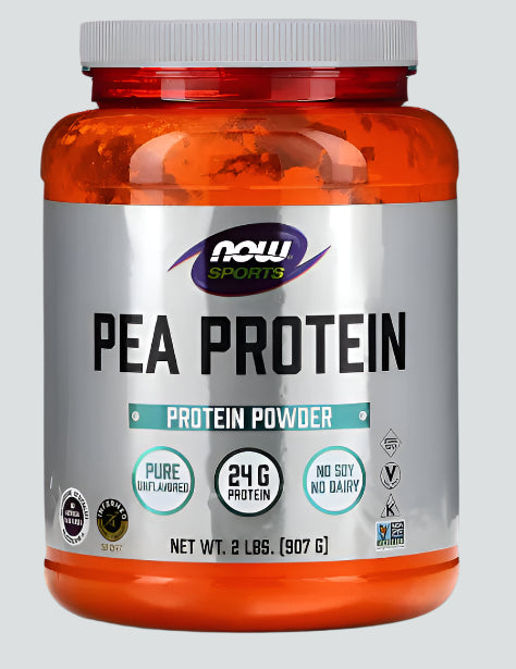 NOW Foods, Sports, Pea Protein, Pure Unflavored, 2 lbs (907 g) 