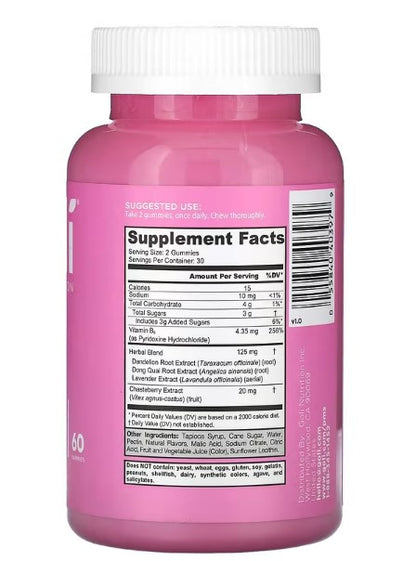 Goli Nutrition, Women's PMS Relief, 60 Gummies