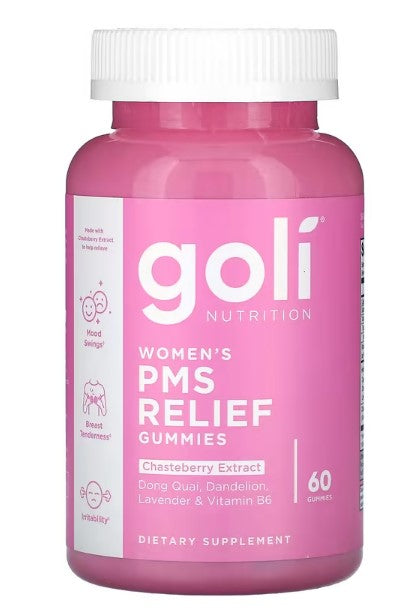 Goli Nutrition, Women's PMS Relief, 60 Gummies