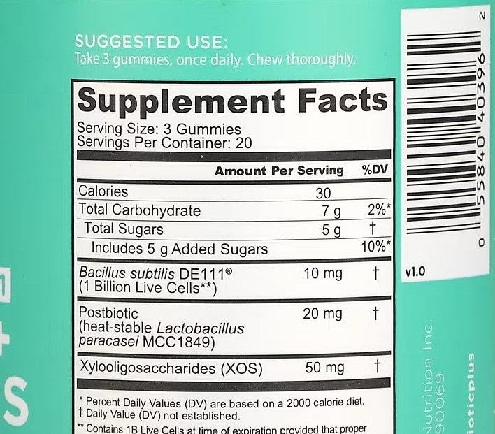 Goli Nutrition, Pre+Post+Probiotics, 60 Gummies