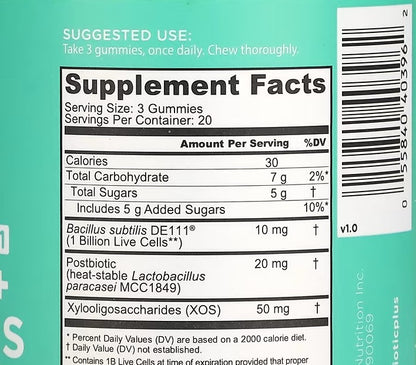 Goli Nutrition, Pre+Post+Probiotics, 60 Gummies