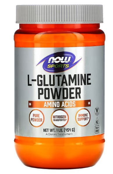 NOW Foods, Sports, L-Glutamine Powder, 1 lbs (454 g)