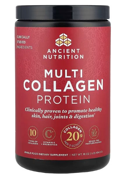 Ancient Nutrition, Multi Collagen Protein, 16 oz (454.5 g)