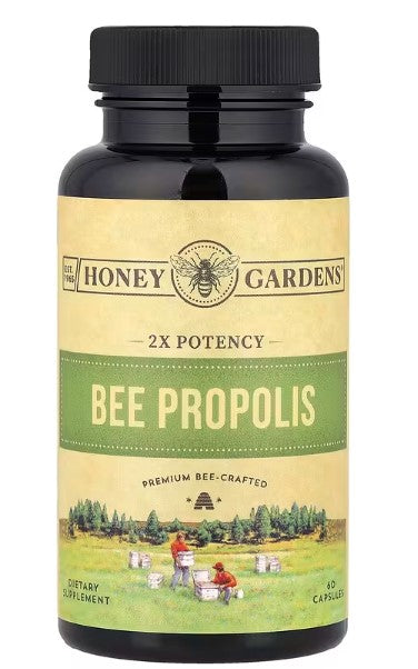 Zand, Bee Propolis, 2x Potency, 60 Capsules (400 mg per Capsule)