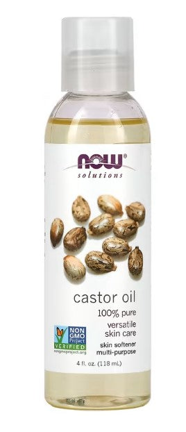 NOW Foods, Solutions, Castor Oil, 4 fl oz (118 ml)