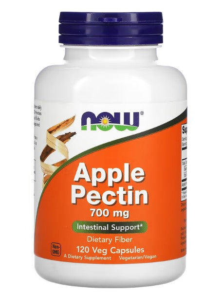 NOW Foods, Apple Pectin, 120 Veg Capsules (700 mg per Capsule)