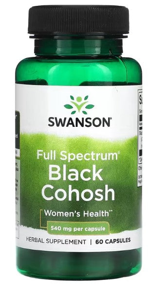 Swanson, Full Spectrum Black Cohosh, 540 mg, 60 Capsules