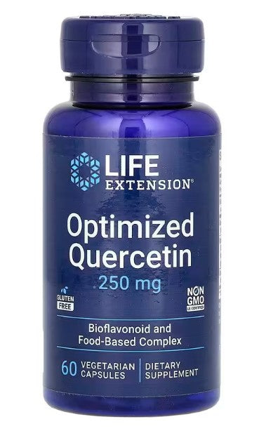 Life Extension, Optimized Quercetin, 250 mg, 60 Vegetarian Capsules