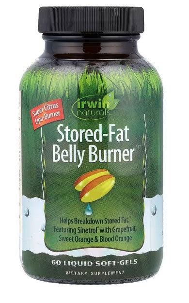 Irwin Naturals, Stored-Fat Belly Burner®, 60 Liquid Soft-Gels