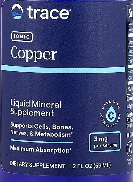 Trace, Ionic Copper, 2 fl oz (59 ml)