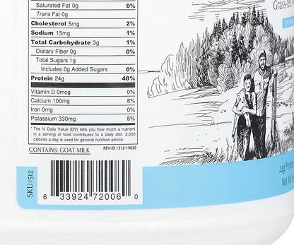Mt. Capra, Clean Whey Protein, Unsweetened, 16 oz (453 g)