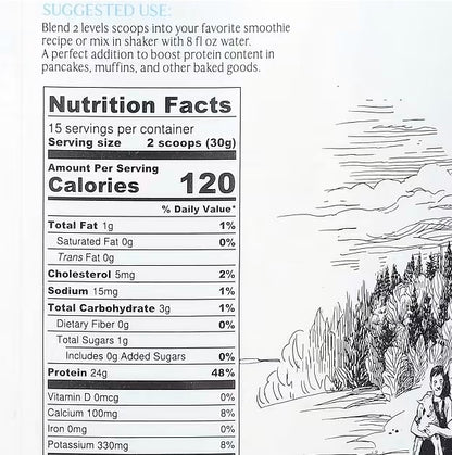 Mt. Capra, Clean Whey Protein, Unsweetened, 16 oz (453 g)