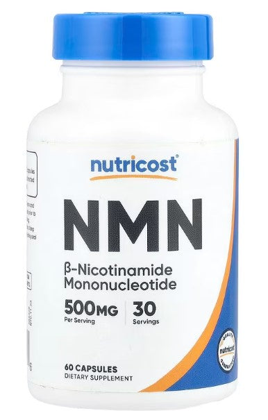 Nutricost, NMN, 60 Capsules (250 mg per Capsule)