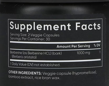 Sports Research, Berberine, 60 Veggie Capsules (500 mg per Capsule)