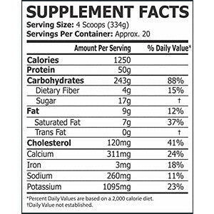MASS GAINER 15 LBS..