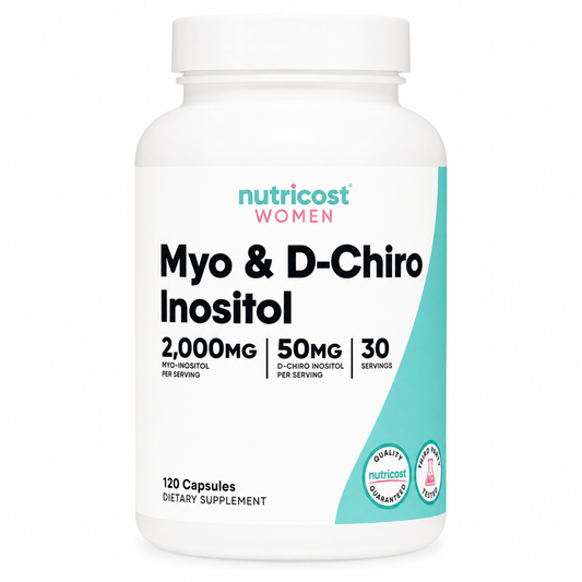 Nutricost, Women, Myo & D-Chiro Inositol, 120 Capsules