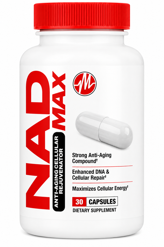 NAD + MAX, 350mg, 30 capsules