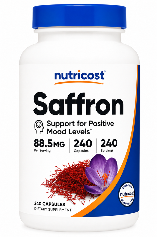 Saffron, 88.5 mg , 240 Capsules