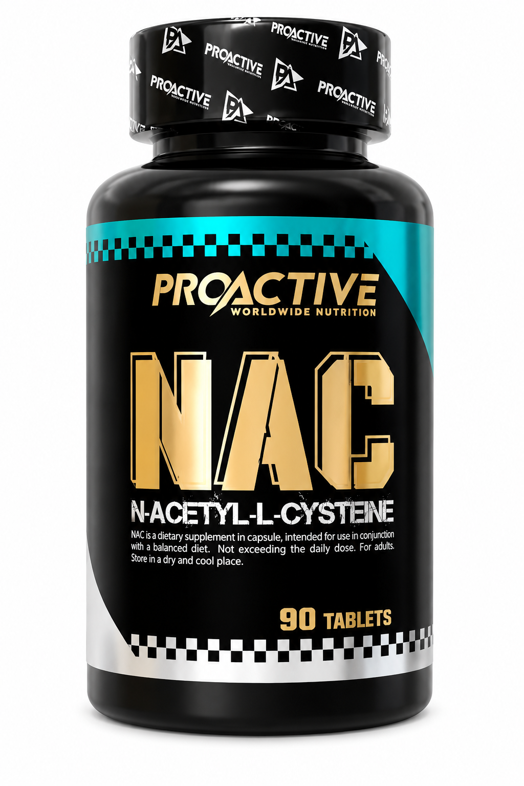 NAC 300 ملغ من ProActive، 90 قرص