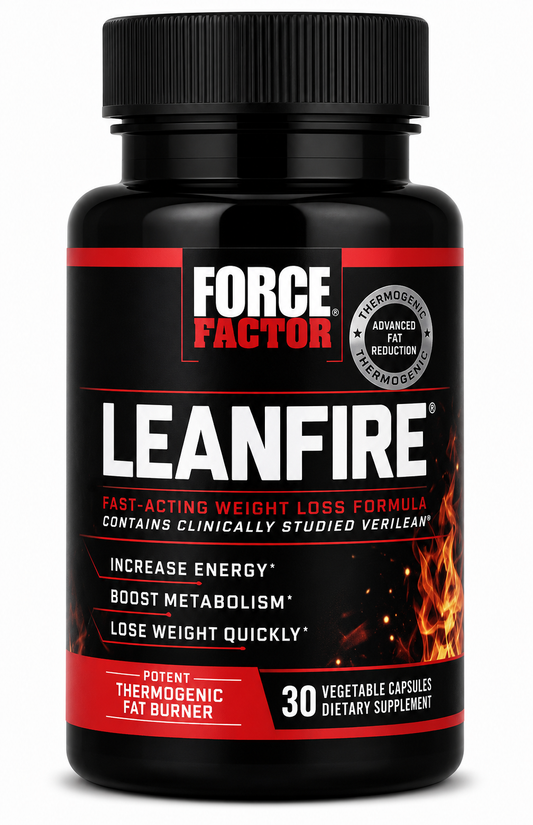 Force Factor, Fat burner, LeanFire®, 30 Vegetable Capsules