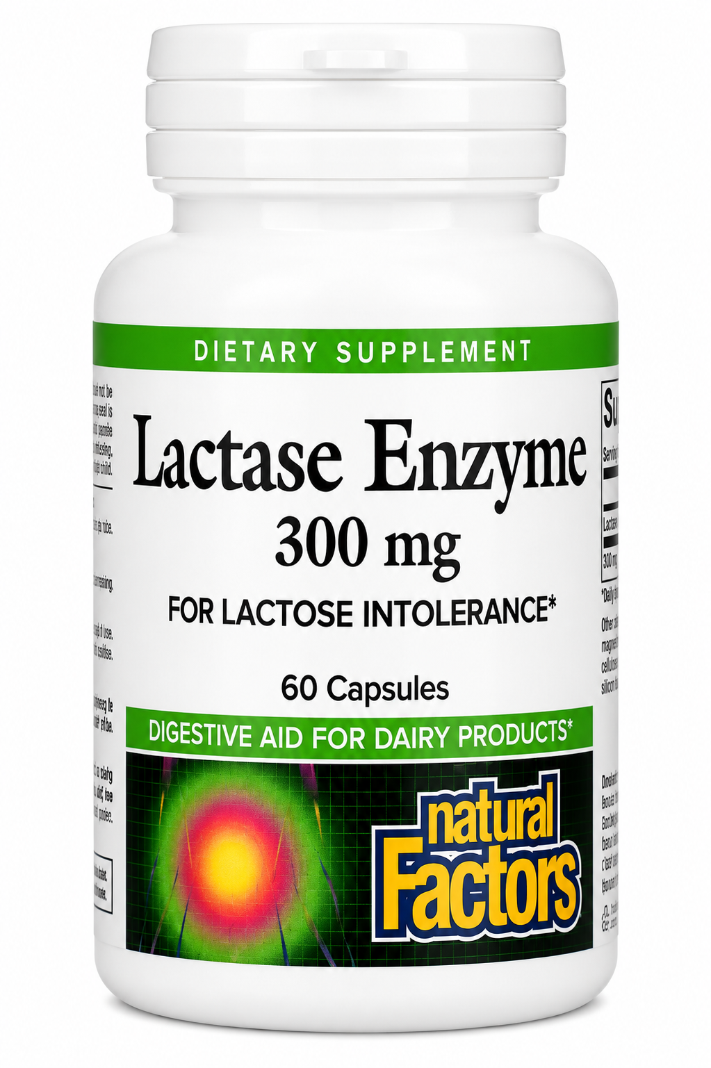 Natural Factors, Lactase Enzyme, 300 mg, 60 Capsules