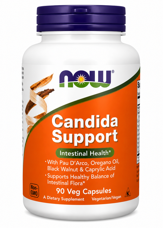 NOW Foods, Candida Support, 90 Veg Capsules