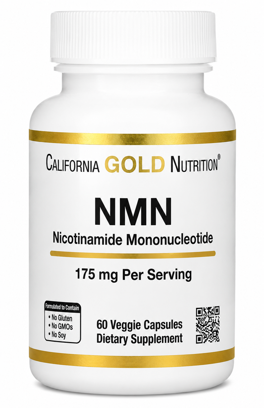 California Gold Nutrition, NMN, 175 mg, 60 Veggie Capsules