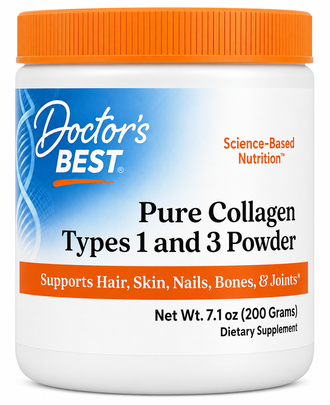 Doctor's Best, Pure Collagen Types 1 and 3 Powder, 7.1 oz (200 g)