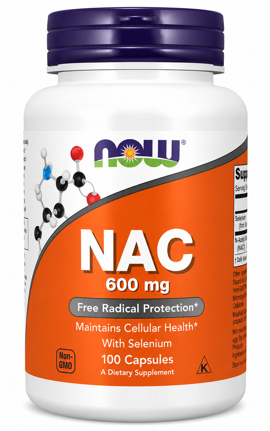 NOW Foods, NAC with Selenium, 100 Capsules