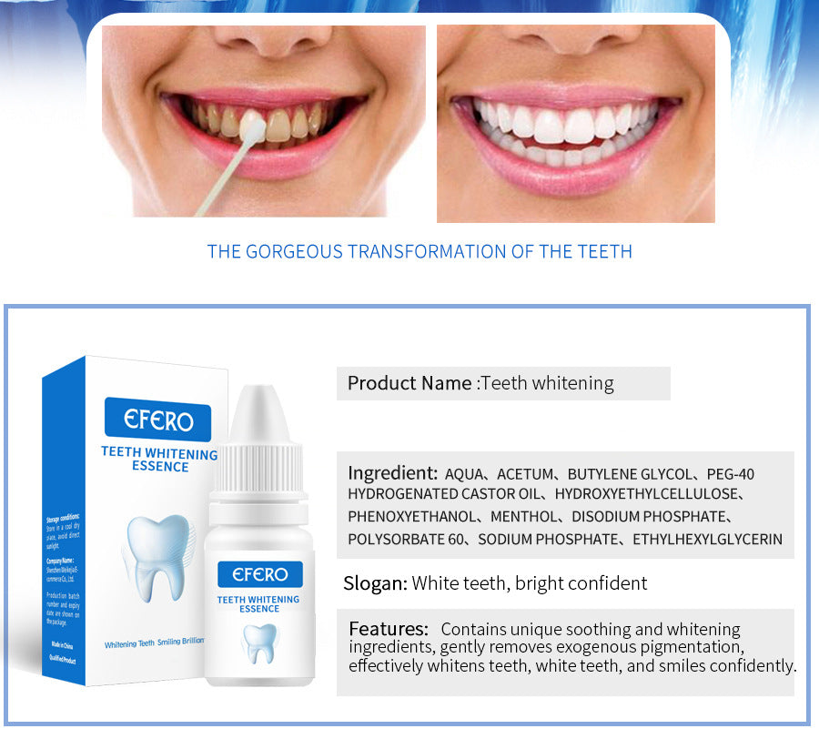 Teeth Whitening Essence (Chemical Free)