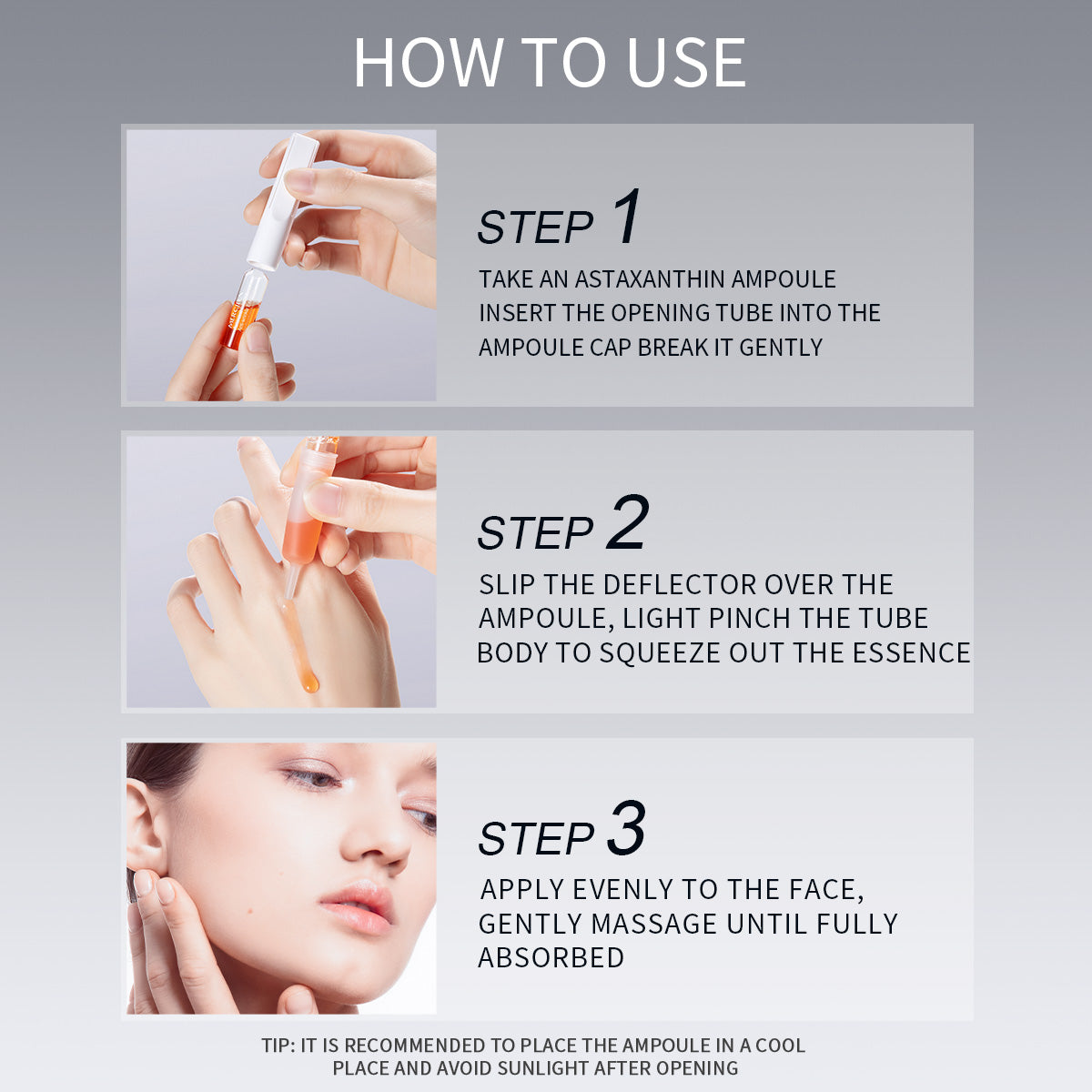 Korean Skin Care Anti-aging Astaxanthin Serum