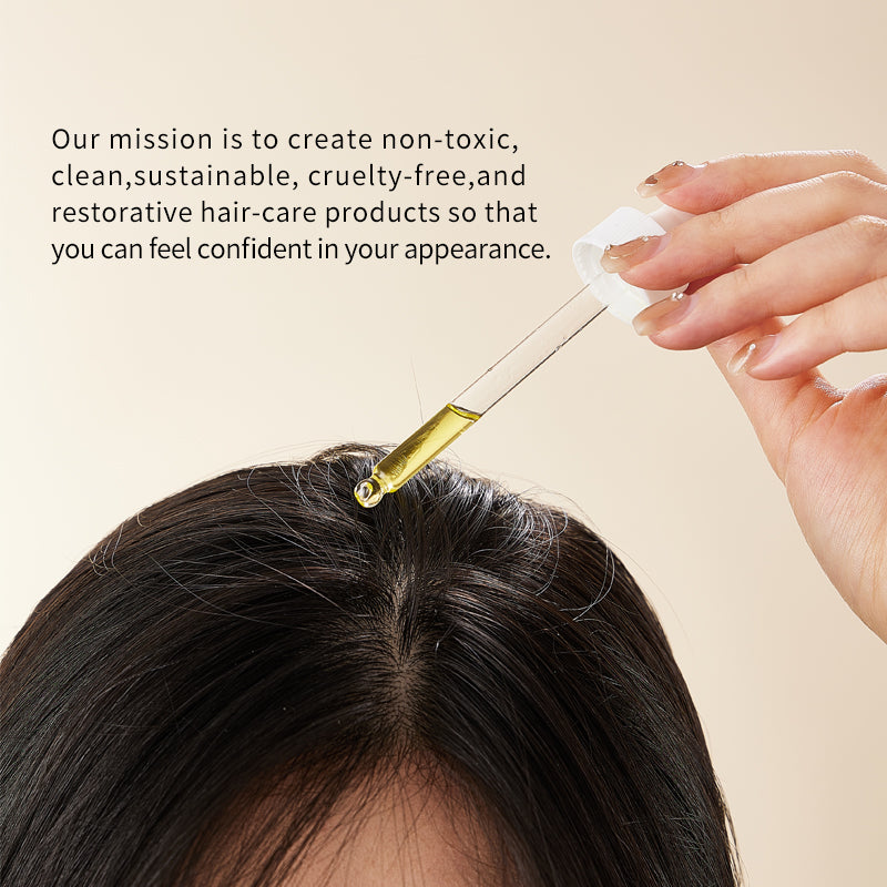 100% Natural Rosemary Castor Oil -Hair Treatment Scalp Care Serum Hair Growth Oil Elixir