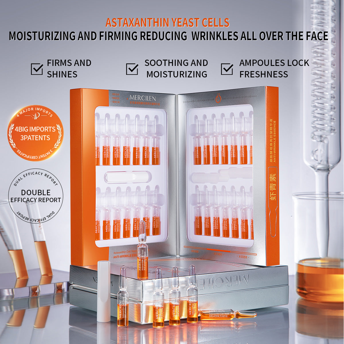 Korean Skin Care Anti-aging Astaxanthin Serum